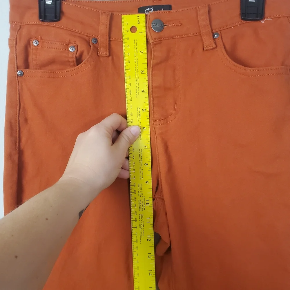 Tailormade Women's Orange Skinny Jeans Size 6 - Picture 6 of 10
